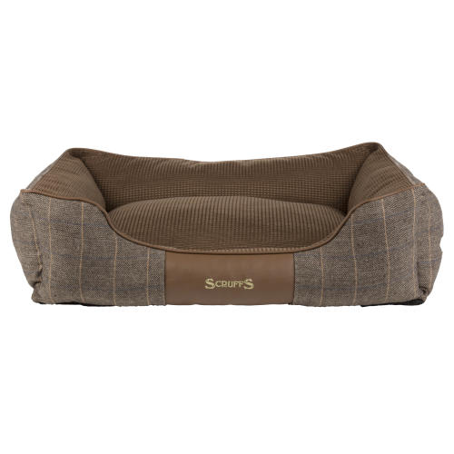 Scruffs Windsor Box Dog Bed in Chestnut