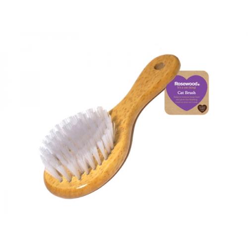 Rosewood Soft Bristle Cat Brush