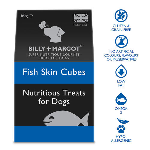 Billy & Margot Fish Skin Cubes