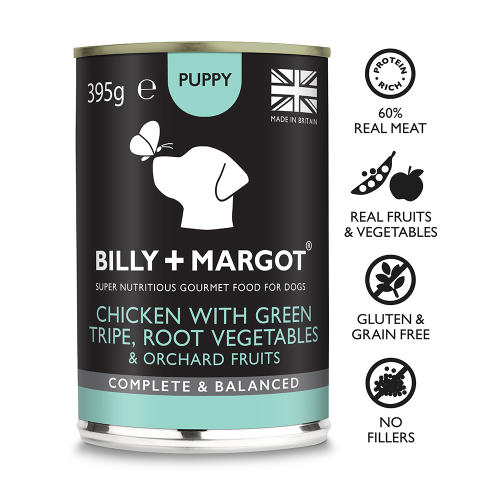 Billy & Margot Chicken & Tripe Complete Puppy Food