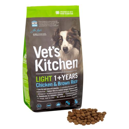 Vets Kitchen Light Dog Chicken & Brown Rice Adult Dog Food