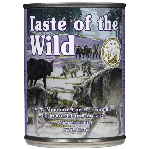 Taste Of The Wild Sierra Mountain In Gravy Adult Dog Food
