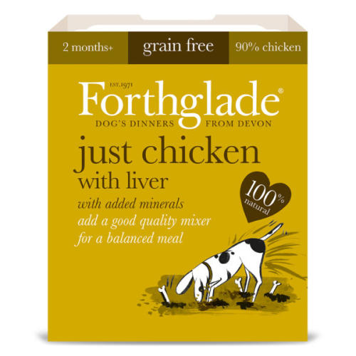 Forthglade Just Chicken with Liver Dog Food