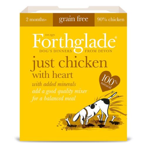 Forthglade Just Chicken with Heart Dog Food