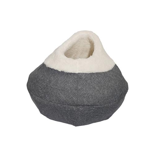 Rosewood Round Cosy Cat Cave Bed