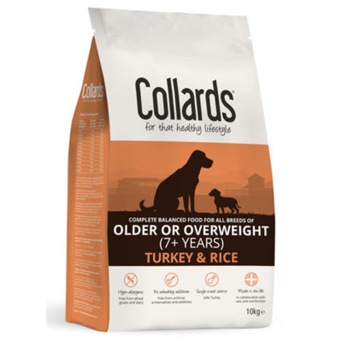 Collards Turkey & Rice Senior & Light Dog Food