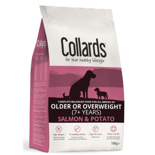 Collards Salmon & Potato Senior & Light Dog Food