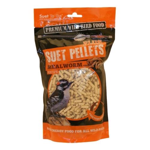 Suet to Go Premium Suet Mealworm Pellets Wild Bird Food