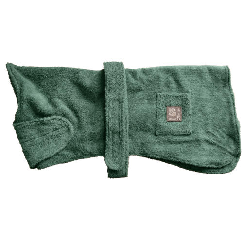 Danish Design Green Towelled Dog Robe