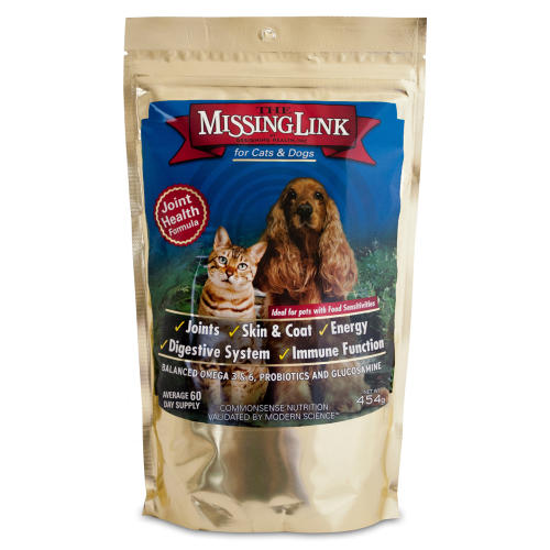 The Missing Link Wellbeing Joint Formula Cat & Dog Supplement