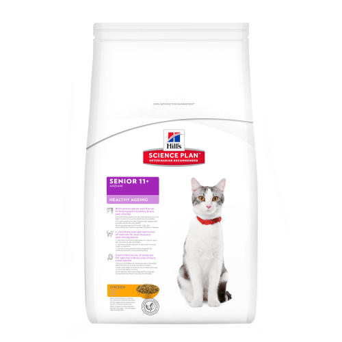 Hills Science Plan Feline Senior 11+ Healthy Ageing with Chicken