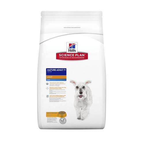 Hills Science Plan Canine Mature 7+ Active Longevity Mini Light