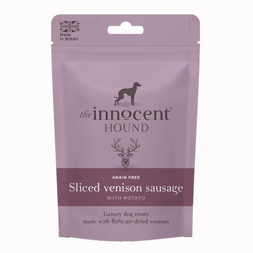The Innocent Hound Sliced Venison Sausage Dog Treats