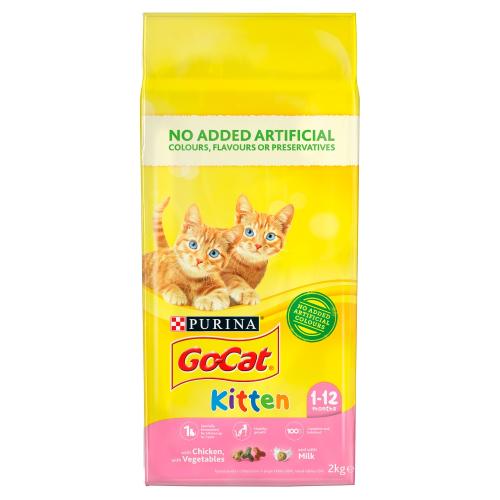 Go-Cat Chicken Milk & Vegetable Kitten Food