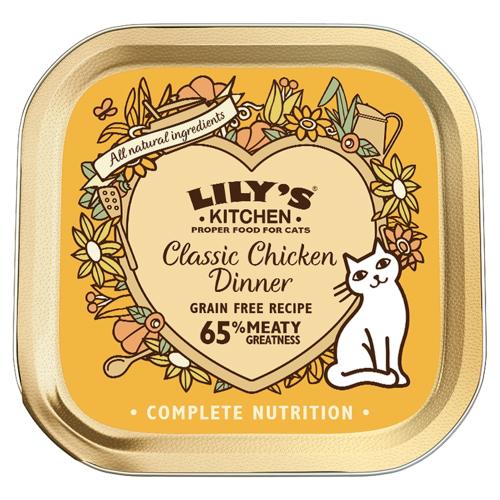Lilys Kitchen Classic Chicken Dinner Complete Wet Cat Food
