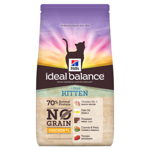 Hills Ideal Balance No Grain Chicken & Potato Dry Kitten Food
