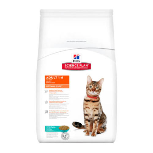Hills Science Plan Feline Adult Optimal Care Tuna