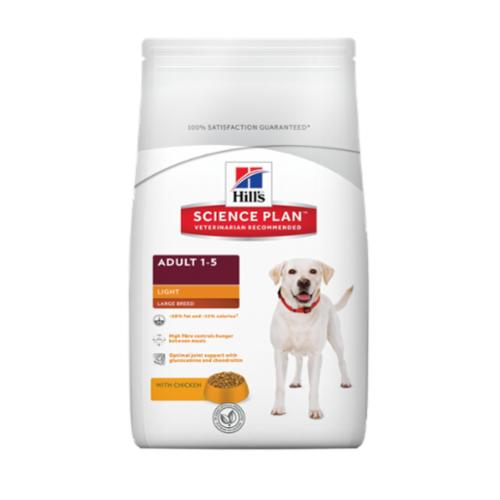Hills Science Plan Large Breed Chicken Adult Light Dry Dog Food