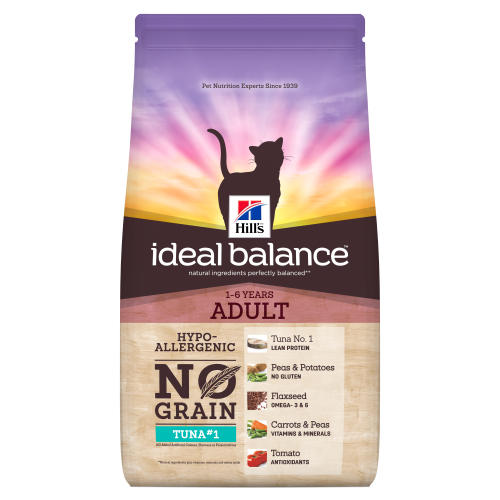Hills Ideal Balance No Grain Tuna & Potato Adult Dry Cat Food