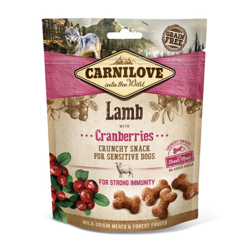 Carnilove Crunchy Lamb with Cranberries and Fresh Meat Dog Treat