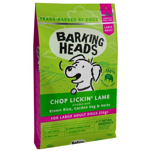 Barking Heads Large Breed Chop Lickin Lamb Large Adult Dog Food