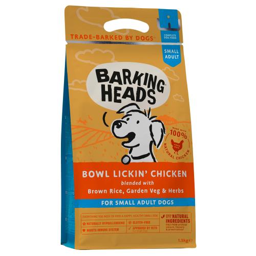 Barking Heads Small Breed Bowl Lickin Chicken Adult Dog Food