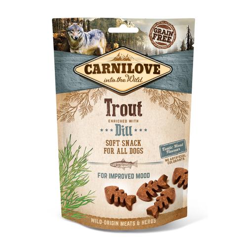 Carnilove Semi-moist Snack Trout with Dill Dog Treat