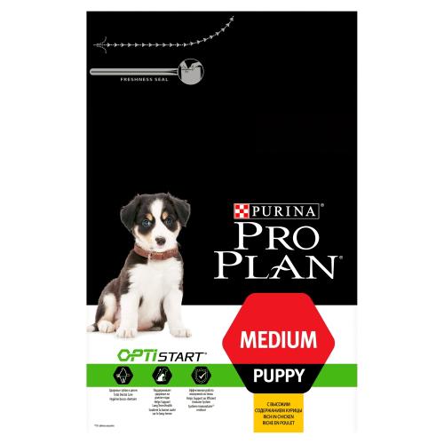 PRO PLAN OPTISTART Chicken Medium Puppy Food