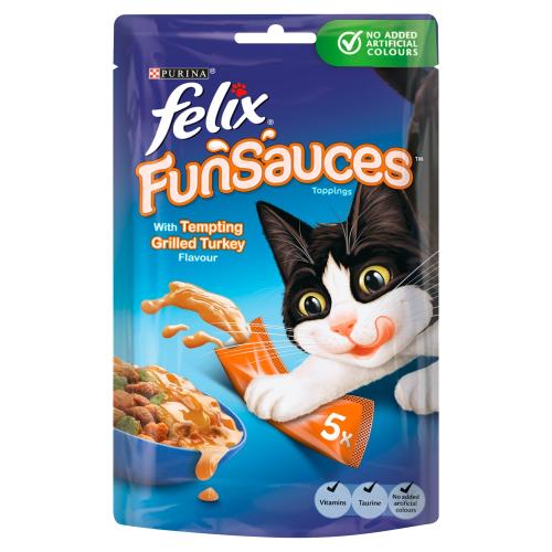 Felix FunSauces Food Toppings for Cats