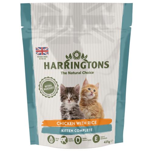 Harringtons Complete Chicken with Rice Kitten Food