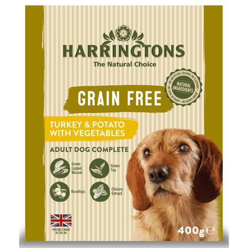 Harringtons Grain Free Turkey & Potato Adult Wet Dog Food