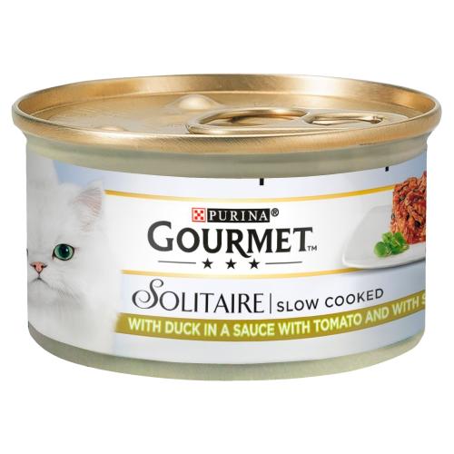 Gourmet Solitaire Duck in Sauce Cat Food