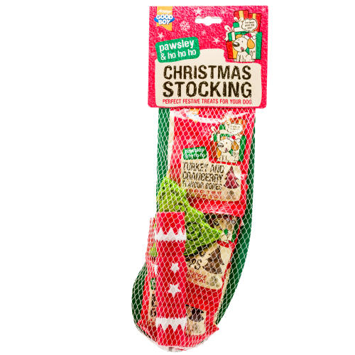 Good Boy Christmas Stocking for Dogs