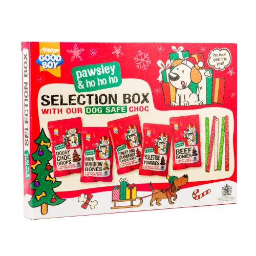 Good Boy Christmas Selection Box for Dogs