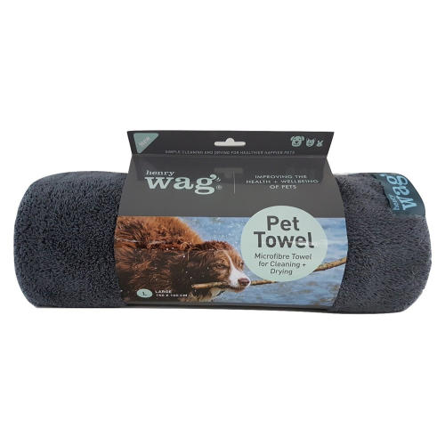 Henry Wag Microfibre Pet Towel