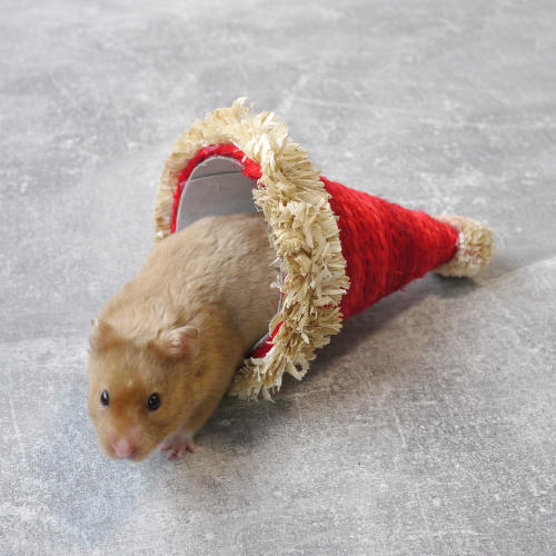 Rosewood Sisal Santa Hat for Small Pets