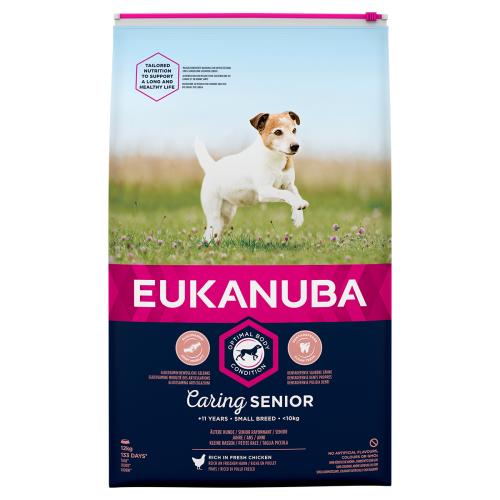 Eukanuba Caring Senior Chicken Small Breed Senior Dog Food