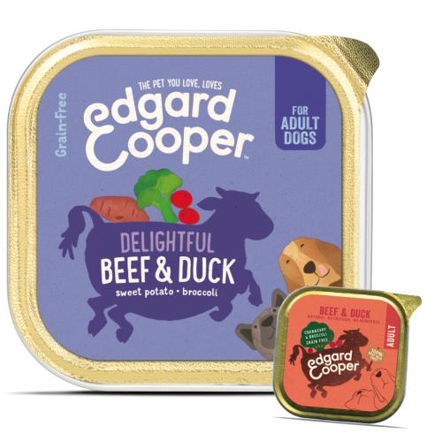 Edgard & Cooper Beef & Duck Grain Free Wet Adult Dog Food