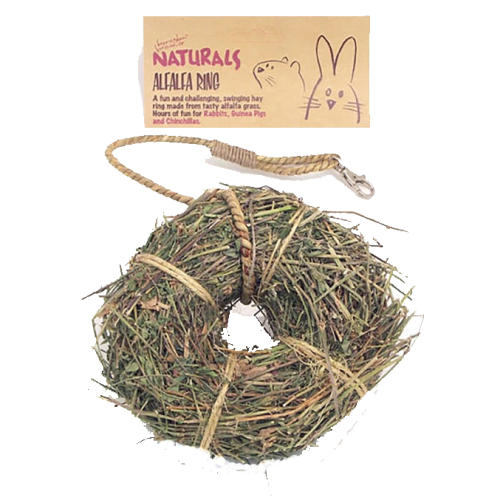 Rosewood Naturals Alfalfa Ring for Small Pets