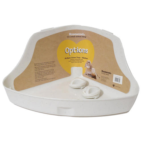 Rosewood Corner Small Pet Litter Trays