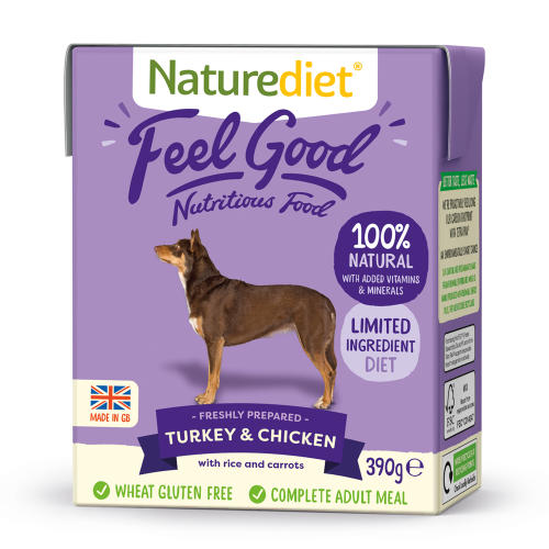 Naturediet Feel Good Turkey & Chicken Wet Adult Dog Food Cartons