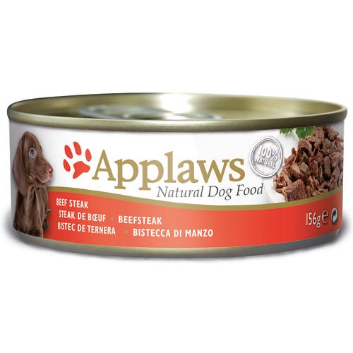Applaws Beef Steak Tins Wet Dog Food