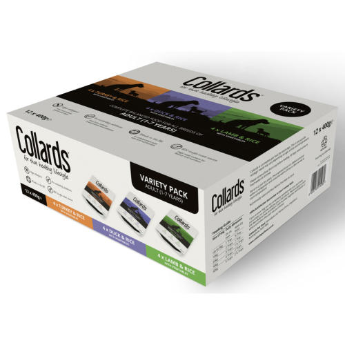 Collards Variety Pack Wet Adult Dog Food