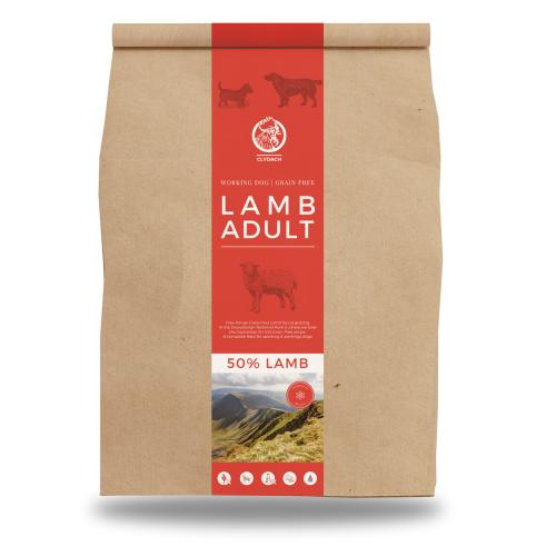 Clydach Farm Lamb Grain Free Adult Dry Dog Food