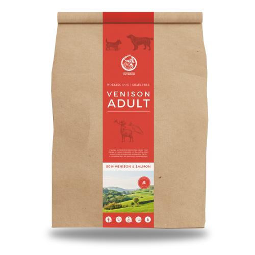 Clydach Farm Venison Grain Free Adult Dry Dog Food