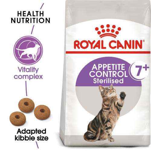 Royal Canin Appetite Control Sterilised 7+ Dry Adult Senior Cat Food