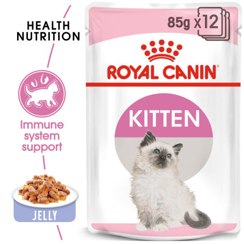 Royal Canin Kitten In Jelly Wet Cat Food Pouches