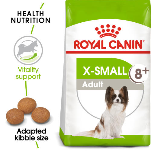 Royal Canin X-Small Adult +8 Dry Dog Food