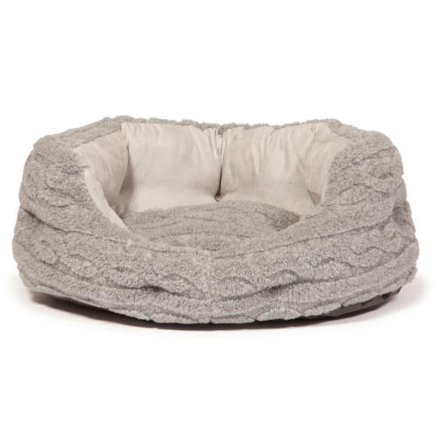 Danish Design Bobble Pewter Deluxe Slumber Dog Bed