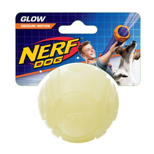 Nerf LED Glow Sonic Ball Dog Toy
